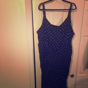 Torrid polka dot jumpsuit